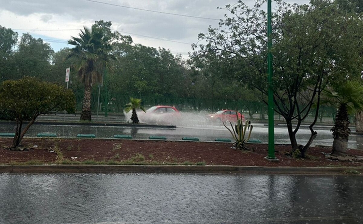 Alertan por lluvias en las 4 regiones de SLP. Foto: EL UNIVERSAL