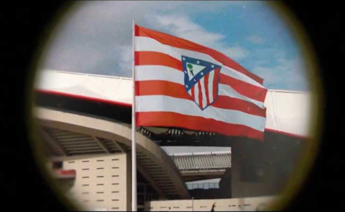Atlético de Madrid volverá a usar su tradicional escudo - Foto: Captura de pantalla