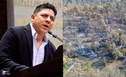 Presume diputado federal apoyo a áreas siniestradas por incendios