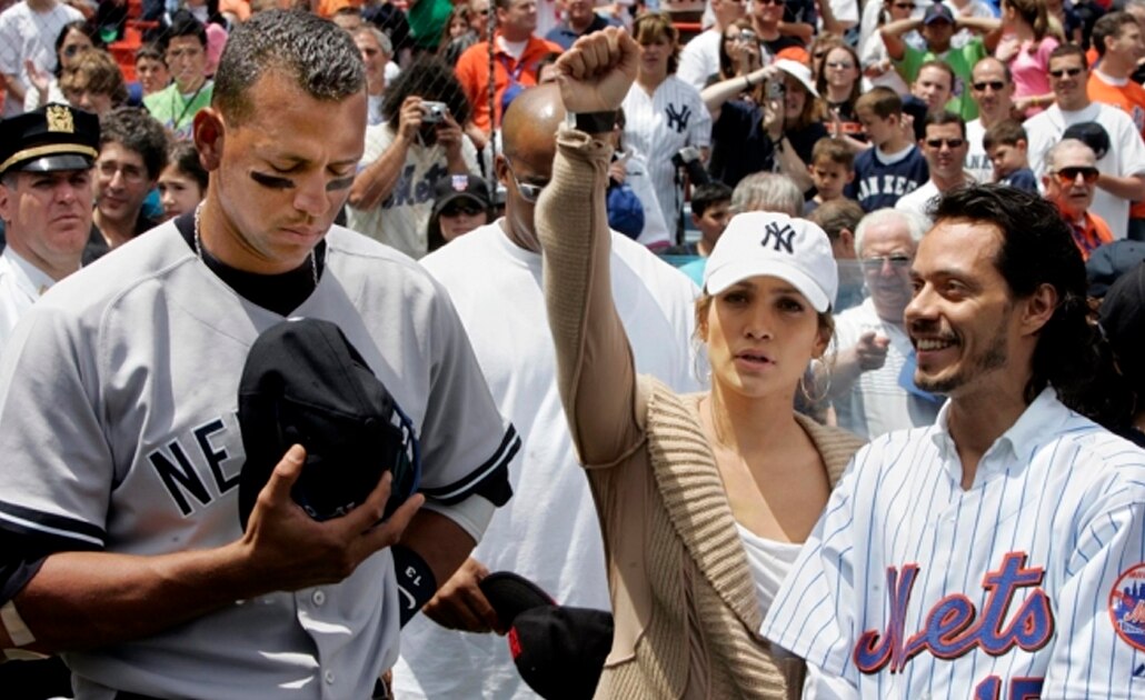 Jennifer Lopez sintió algo por Alex Rodríguez cuando estaba casada con Marc Anthony