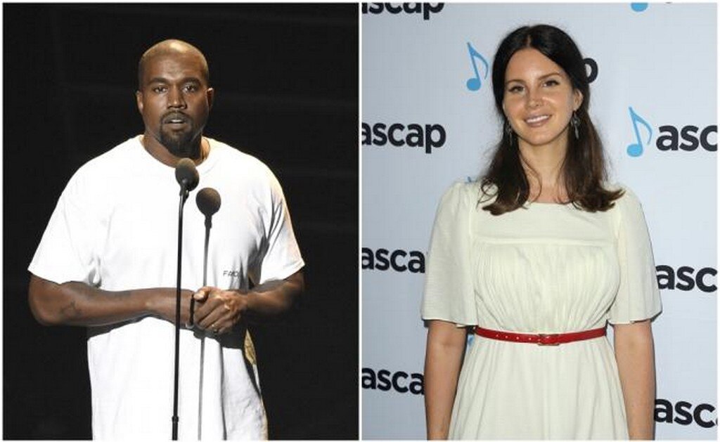 Kanye West y Lana del Rey discuten por Donald Trump
