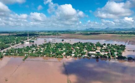 Evalúan los daños que dejó depresión tropical en Sinaloa