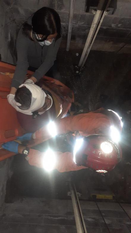 Cae elevador de un quinto piso en edificio de San Luis Potosí; hay un herido