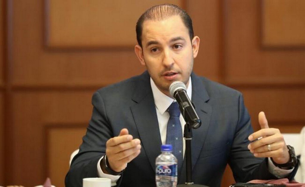 El coordinador de los diputados del PAN, Marko Cortés Mendoza. Foto: Lucía Godínez