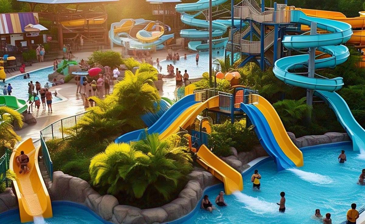 FOTOS: Así se vería el parque acuático “Splash” rehabilitado, según la IA