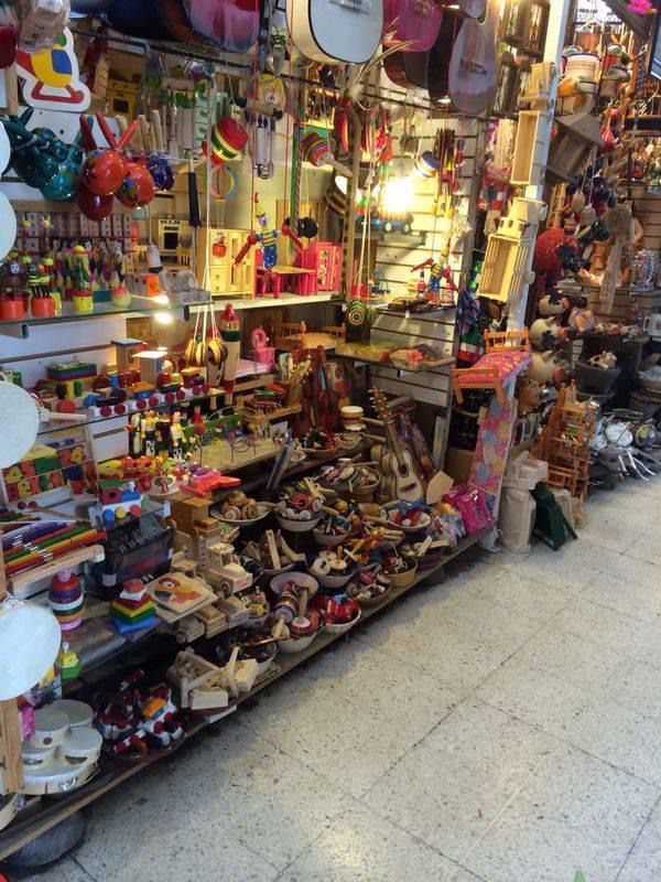 Artesanías del mercado Hidalgo de SLP