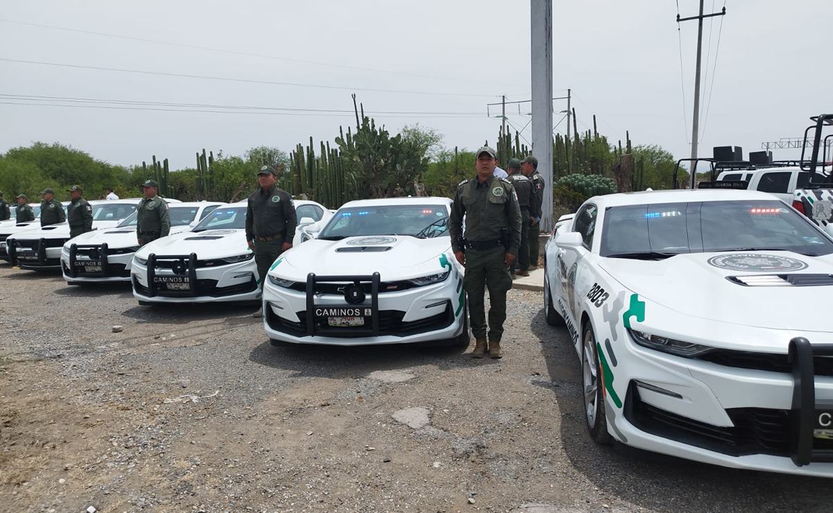 Con 100 elementos y 50 patrullas especializadas, arranca Guardia Civil de Caminos en SLP. Fotos: Nancy Lizet Hernández