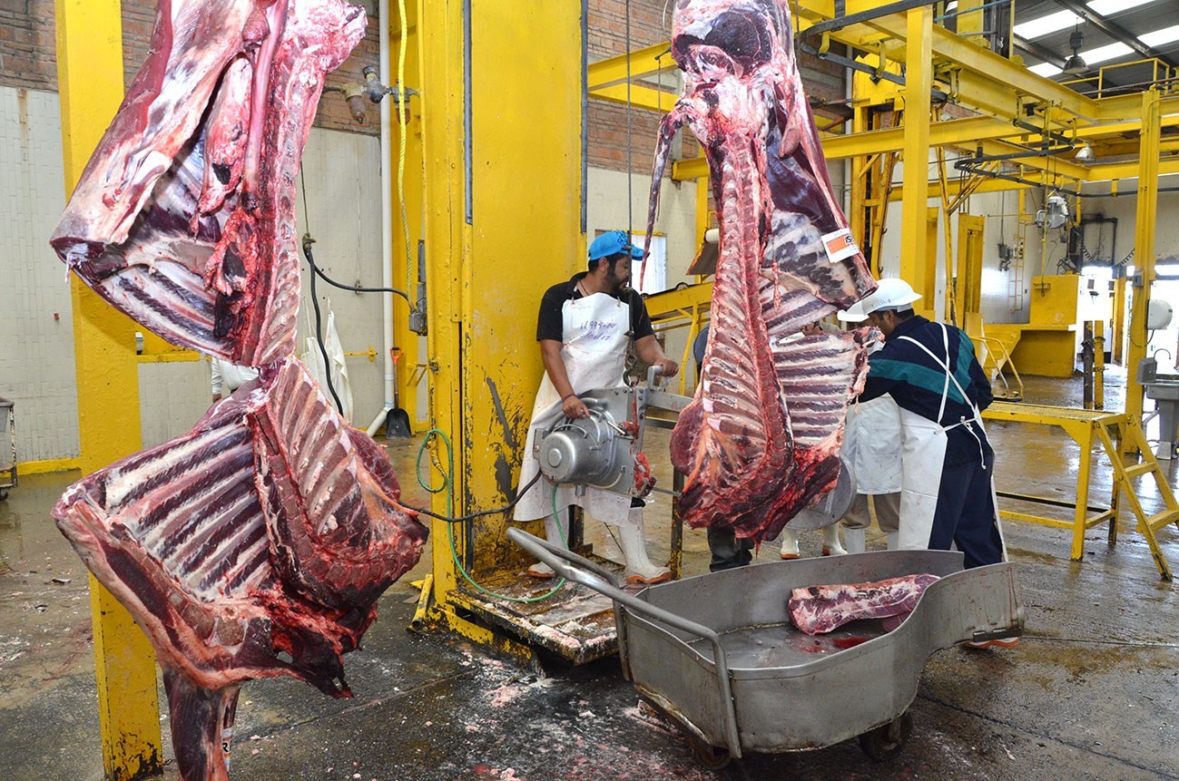 Empleados de rastro municipal hacen paro laboral