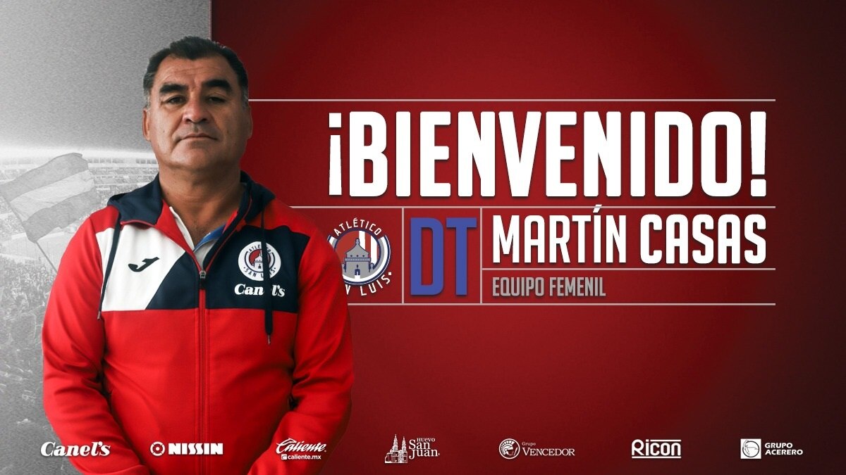 Martín Casas será DT del Atlético Femenil
