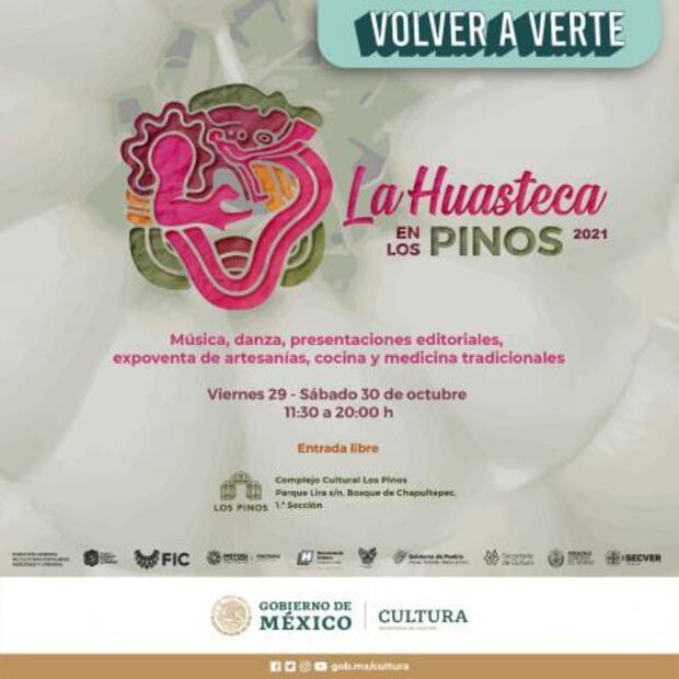 Realizarán segunda edición del festival La Huasteca en Los Pinos los días 29 y 30 de octubre