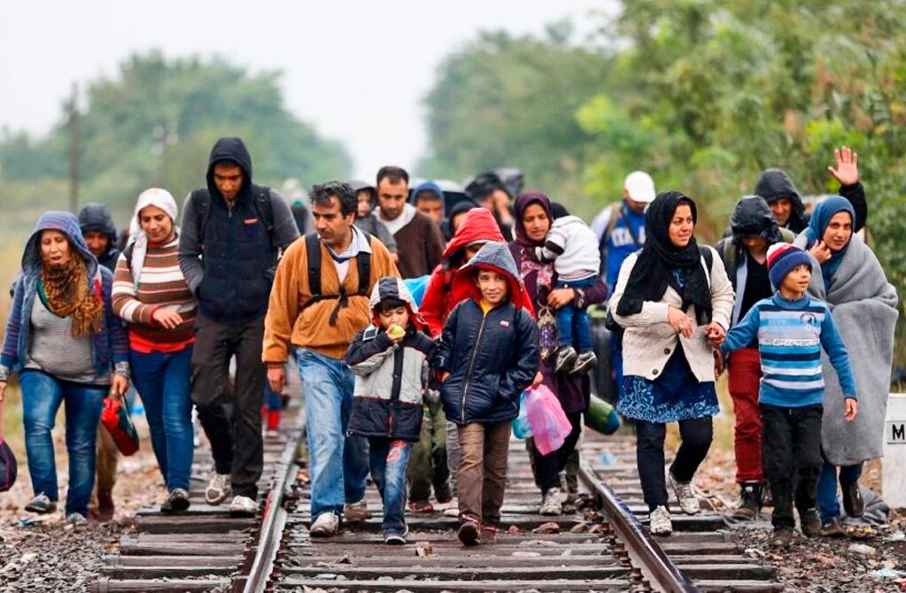 Migrantes buscan refugio y salvación en México 