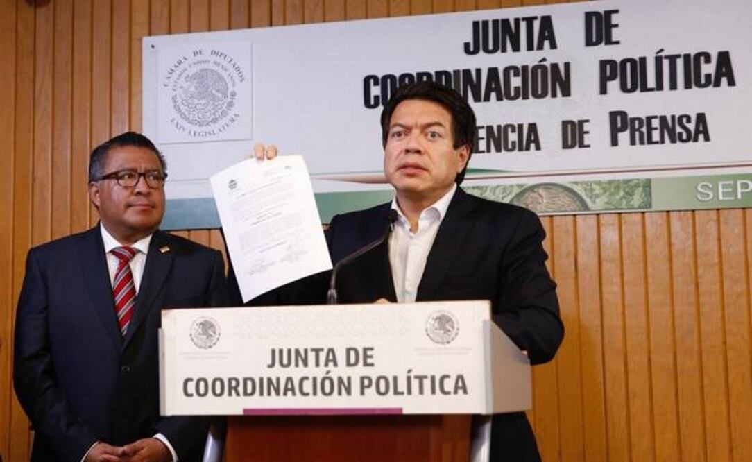 El presidente de la Junta de Coordinación Política de la Cámara de Diputados, Mario Delgado. Foto: Archivo/El Universal