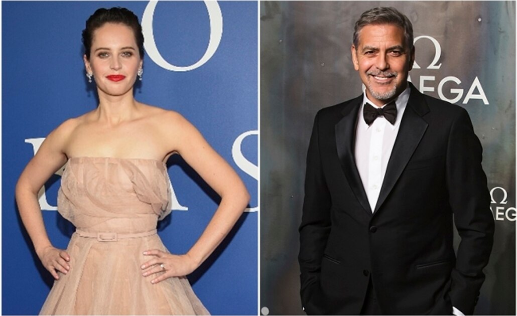 Felicity Jones coprotagonizará película de George Clooney para Netflix