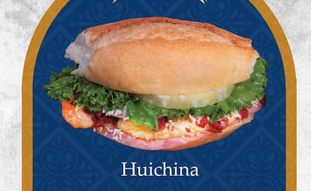 Huichina, esta es la torta que nació en el primer “Tortaurante de México"