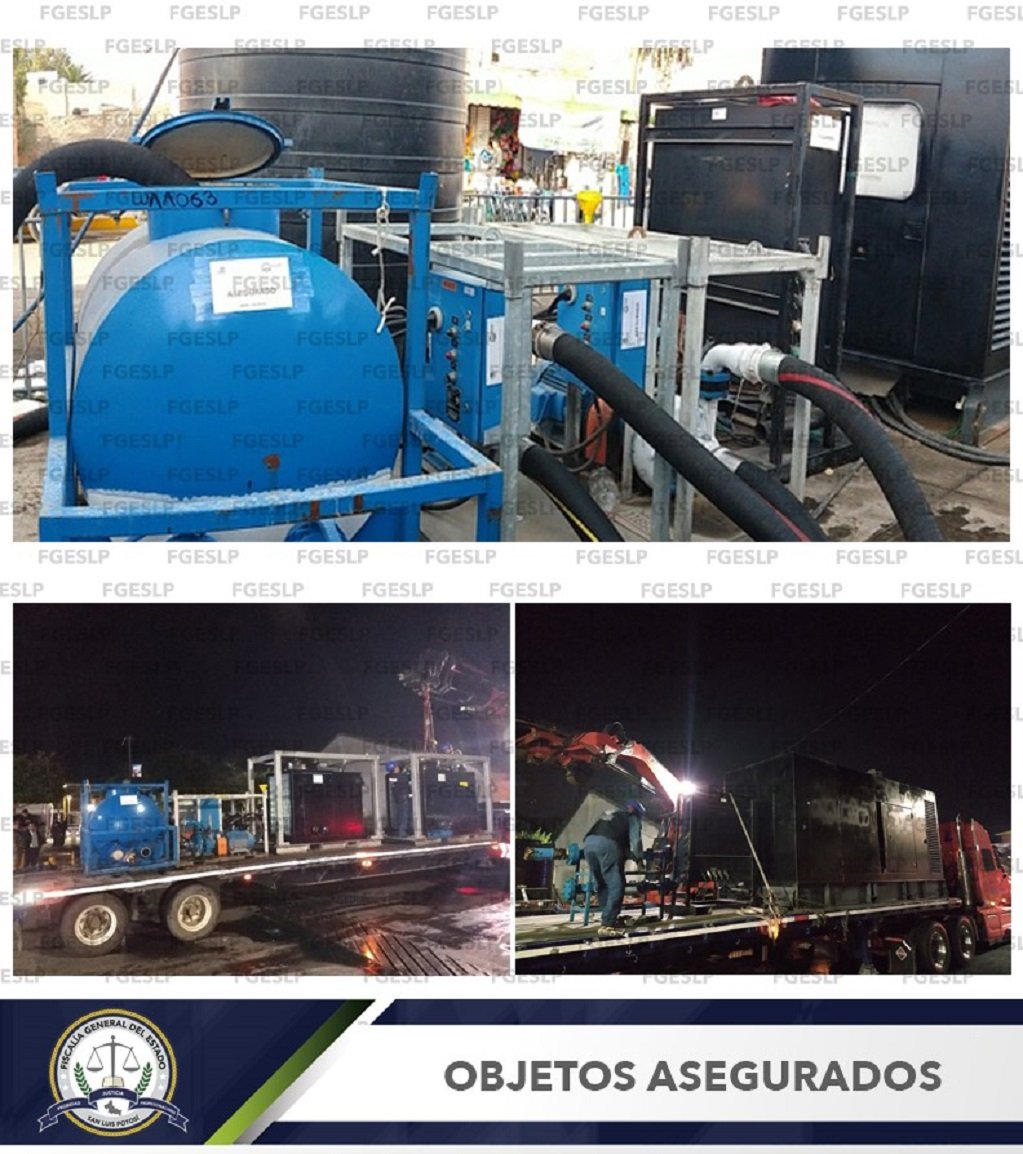 Aseguran maquinaria de pista de hielo