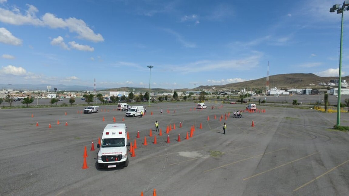 Preparan a personal de la Cruz Roja para el adecuado manejo de ambulancias