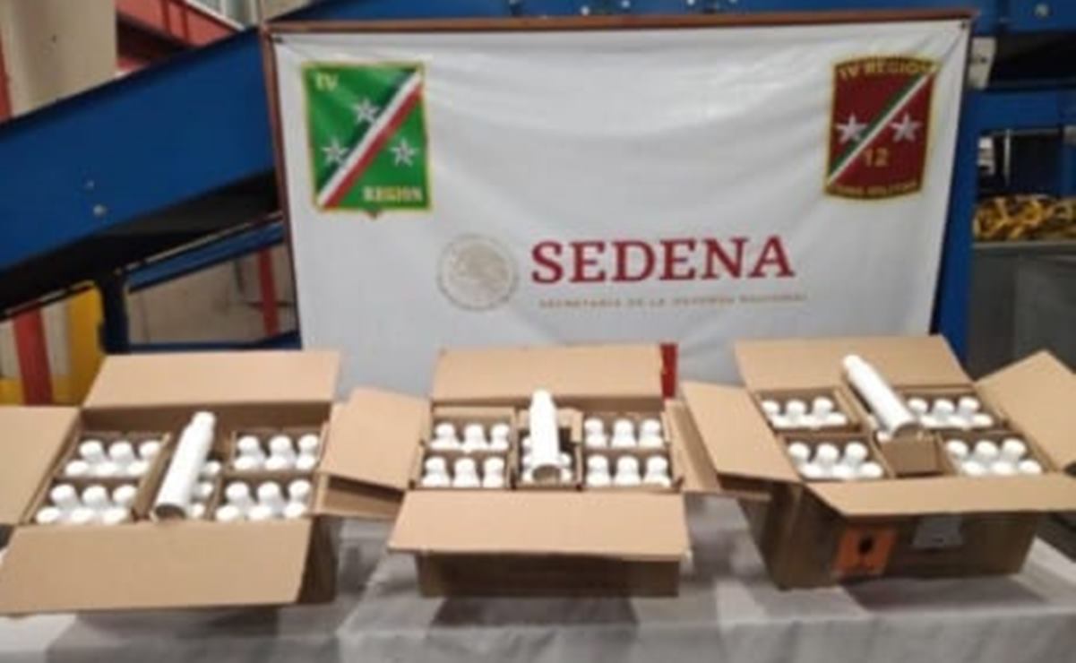 Sedena asegura 27 litros de metanfetamina en aeropuerto de SLP