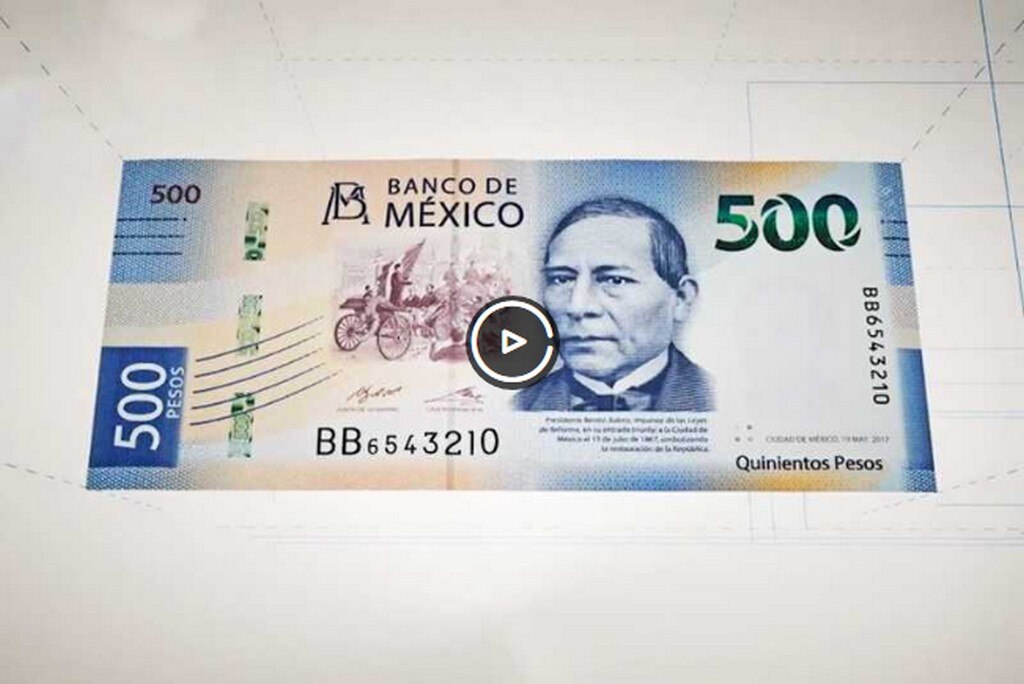 Benito Juárez en el nuevo billete de 500 pesos