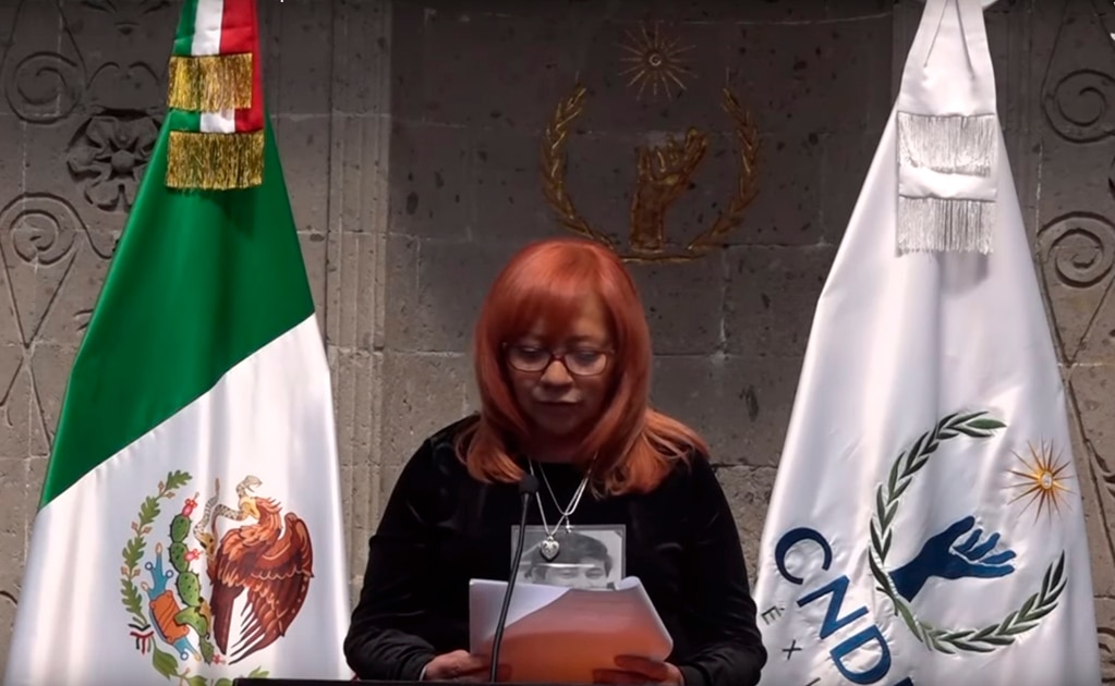 Rosario Piedra niega acusaciones de senadores; va por reformar la CNDH