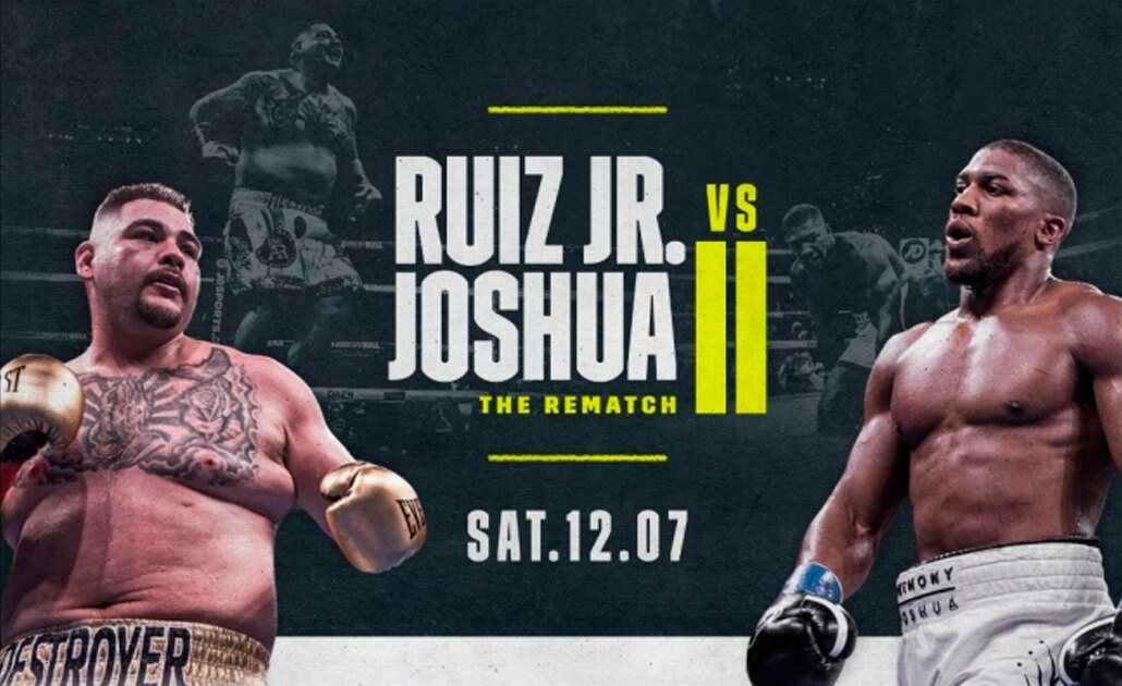 La revancha Andy Ruiz vs Anthony Joshua será en Arabia Saudita