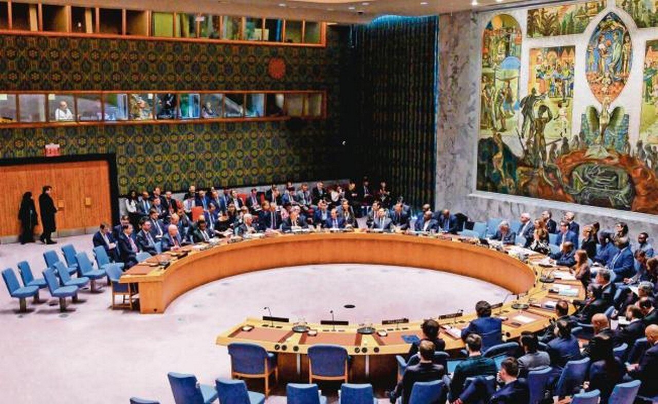 El Consejo de Seguridad de las Naciones Unidas se reunió ayer para dialogar en torno a la situación política de Venezuela. JOHANNES EISELE. AFP