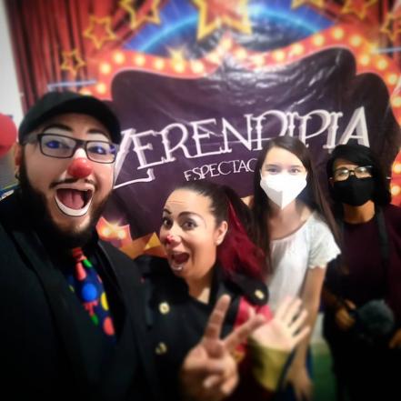 Zerendipia, clown inclusivo que invita a la imaginación para divertirse