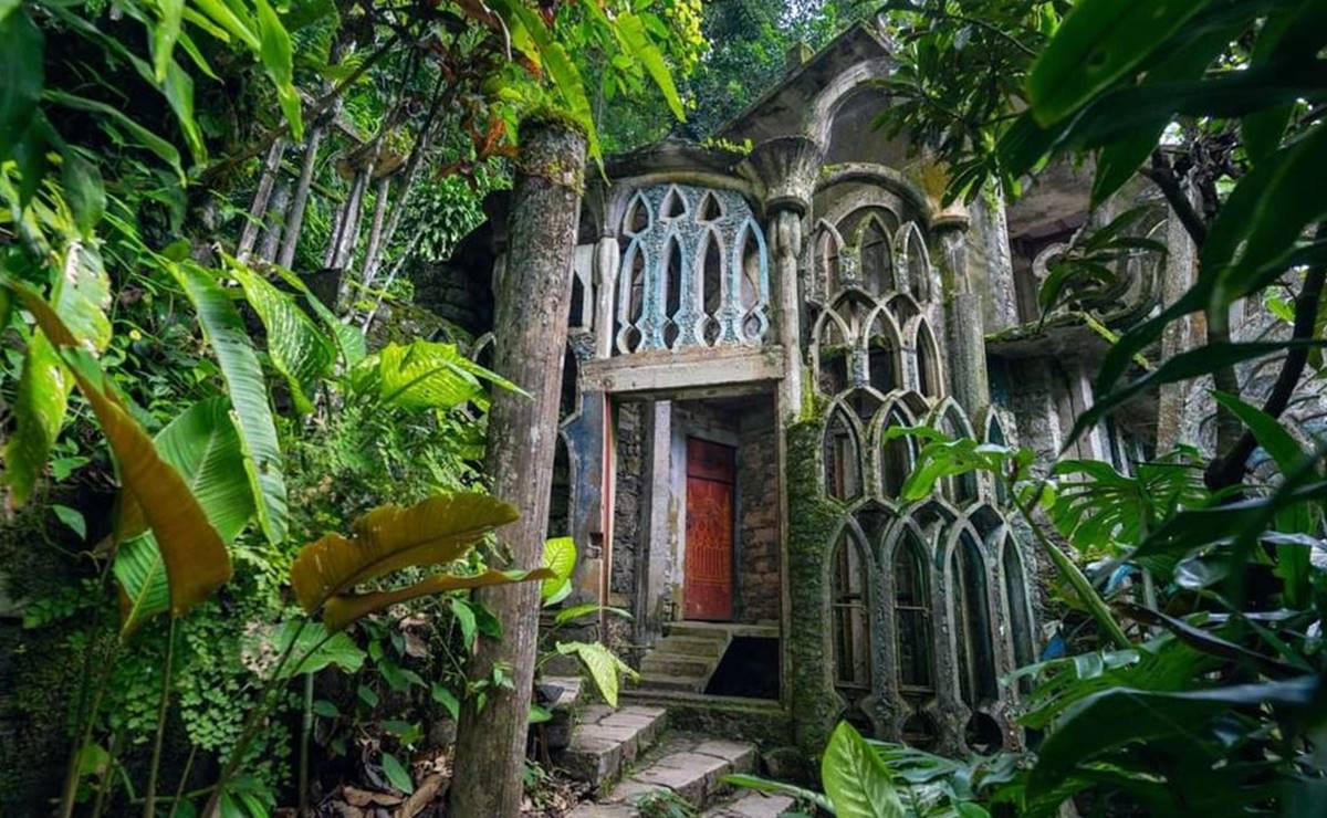 ¡Surrealismo a oscuras! Anuncian recorridos nocturnos en el Jardín Escultórico de Xilitla, SLP