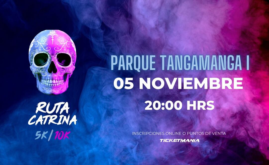 Ruta Catrina SLP 5 y 10 km. ¿Cuándo y dónde será la carrera del Día de Muertos?