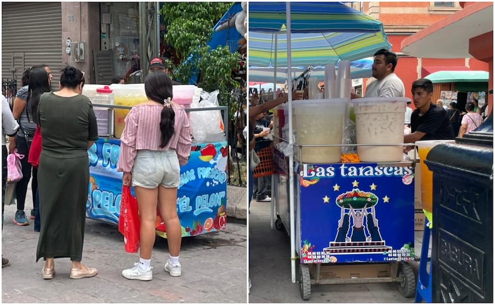Los habitantes de SLP buscan las tradicionales aguas frescas en diferentes puntos de la ciudad