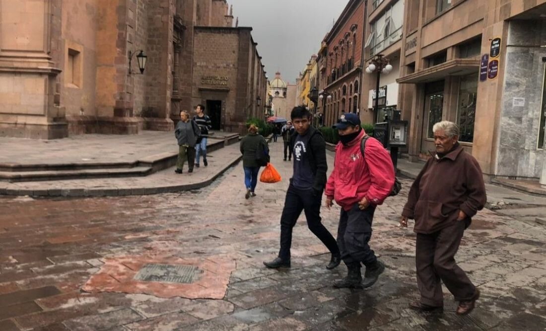 Clima en SLP. Frente Frío 16 trae lluvias fuertes y temperaturas bajo cero