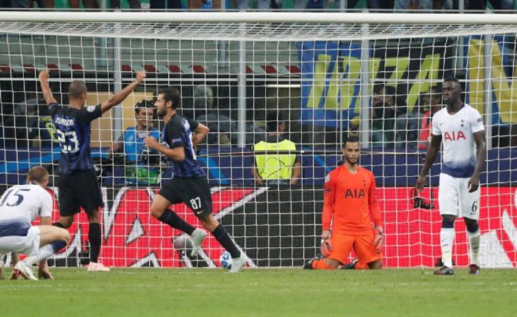  Con final de película, Inter derrota al Tottenham