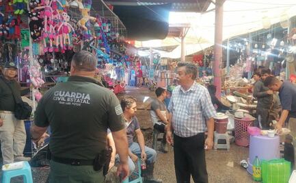 Apoyan elementos de la Guardia Civil con labores de limpieza a 'gritones' de la Fenapo 