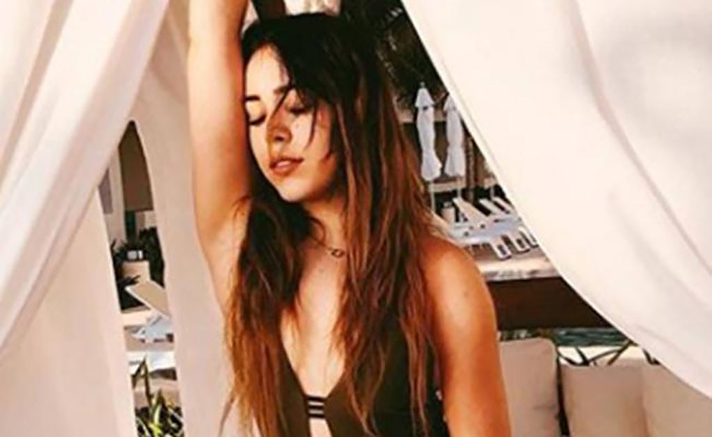 Danna Paola celebra en traje de baño en Instagram