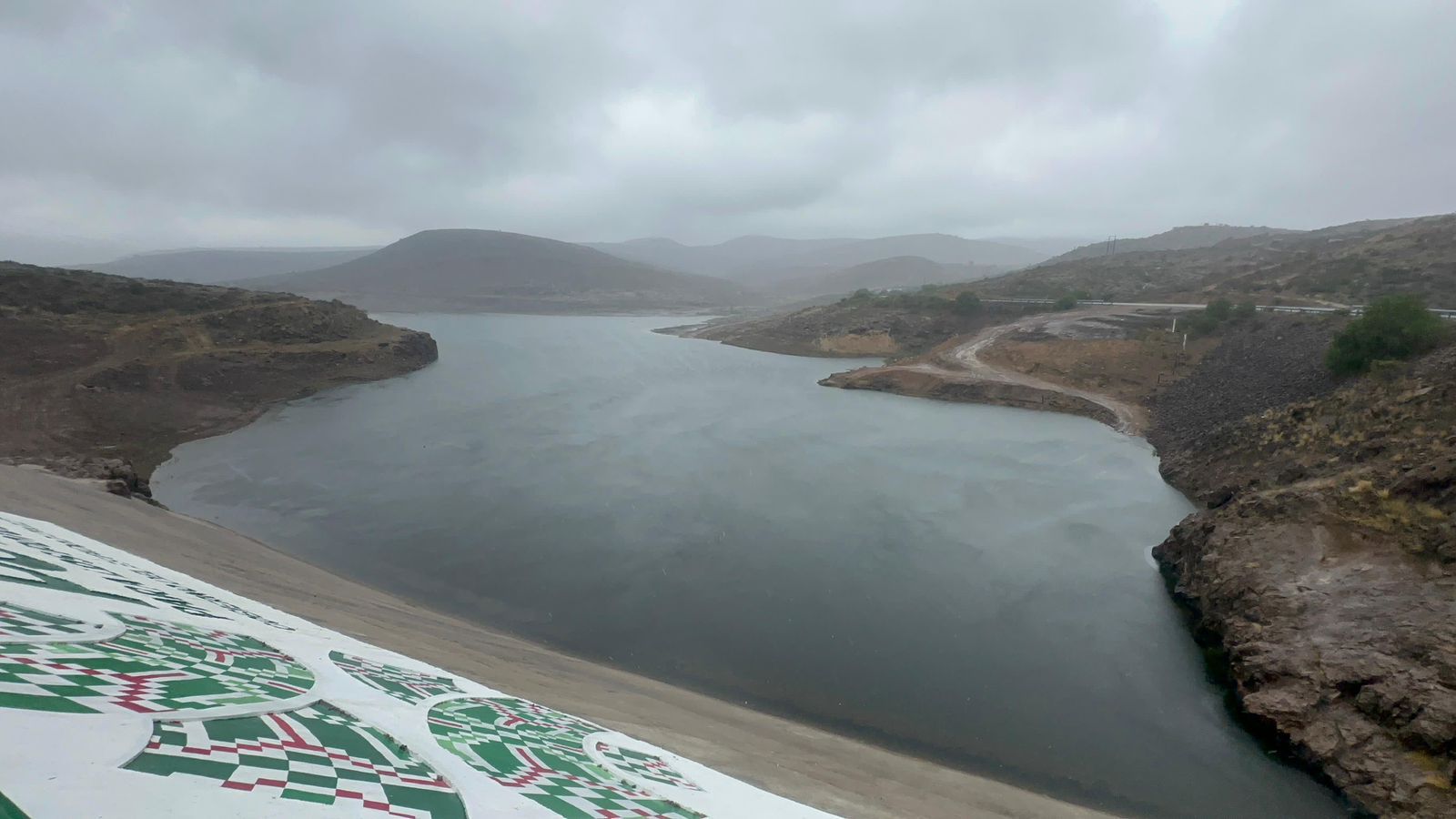 Por rehabilitación, presa El Peaje en SLP aprovecha lluvia del ciclón tropical “Alberto”