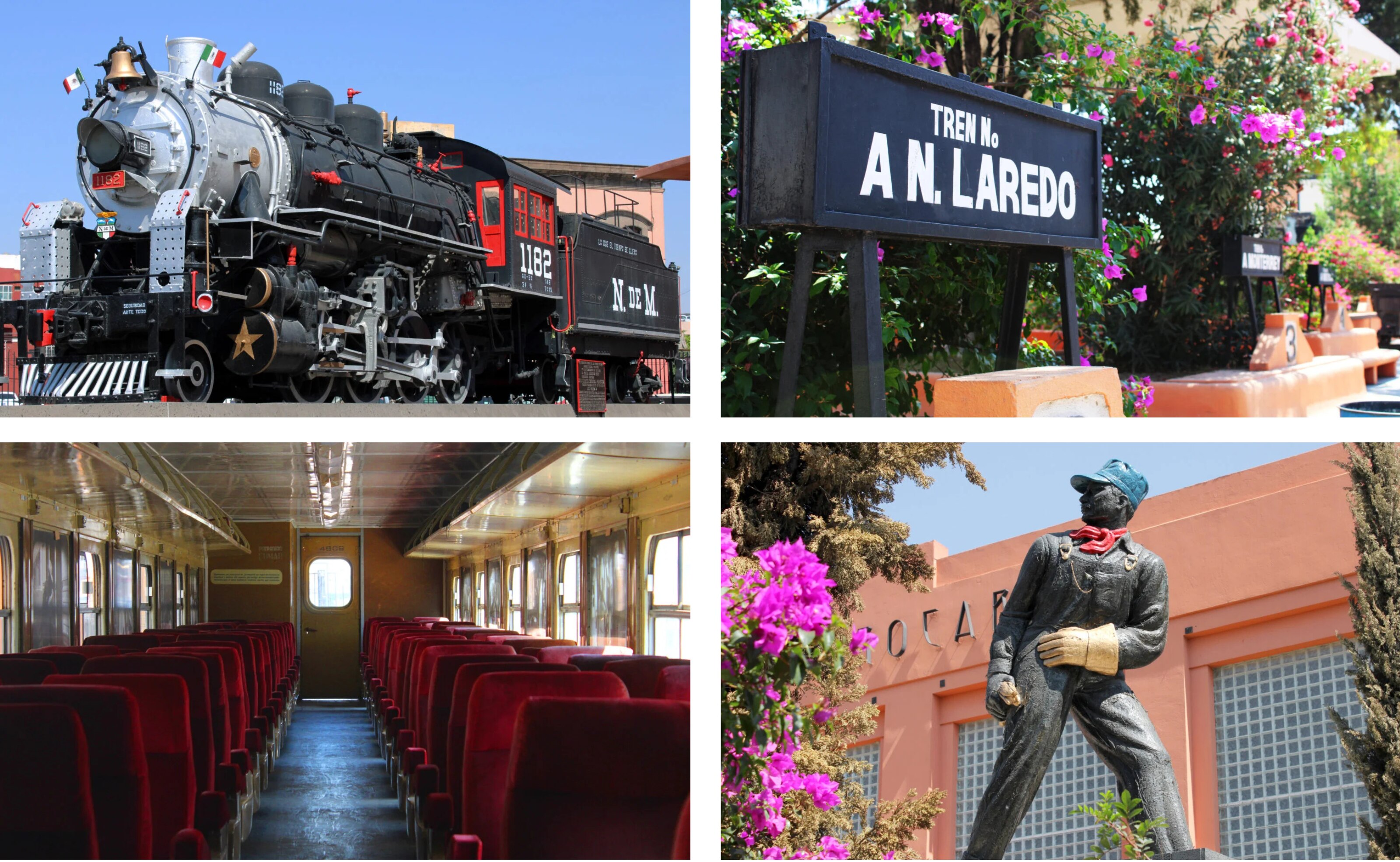 EL futuro del Museo del Ferrocarril: de espacio cultural a estación clave del tren Ciudad de México-Nuevo Laredo. Especial.