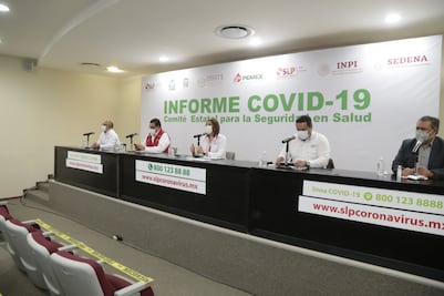 Durante diciembre, bajan contagios diarios de Covid-19 en SLP: Salud estatal