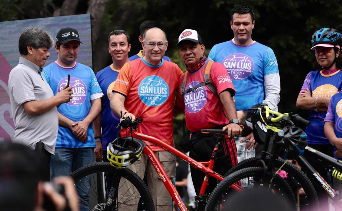 Inicia programa “San Luis en Bici” en la capital potosina
