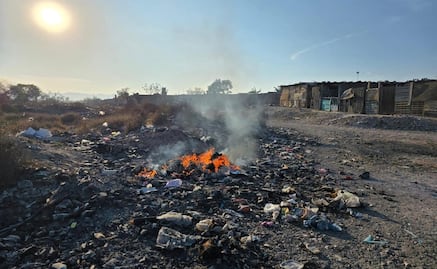 Persiste quema de llantas para fabricación de ladrillos en la capital, admite Dirección de Ecología de SLP
