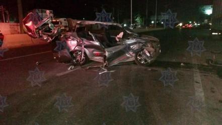 Choque en Periférico, un lesionado 