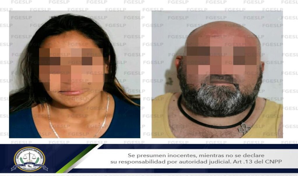 Dictan prisión preventiva para pareja acusada de trata de personas 