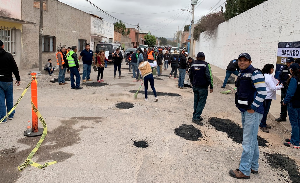 Gobierno capitalino da inicio a programa “Bachetón, muchas manos menos baches”
