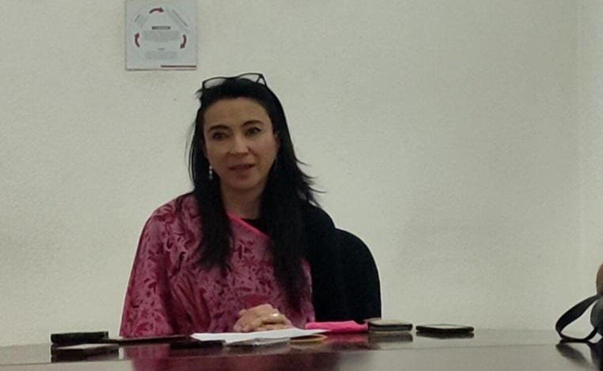 La titular de la Sectur, Patricia Véliz Alemán, dijo que se evalúa convertir en tienda de artesanías el edificio que dejarán en el centro de San Luis. Foto: Especial