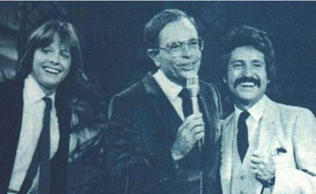 Luisito Rey (d) se encontraría con Marcela Basteri, pero ella nunca volvió a Italia FOTO: ARCHIVO