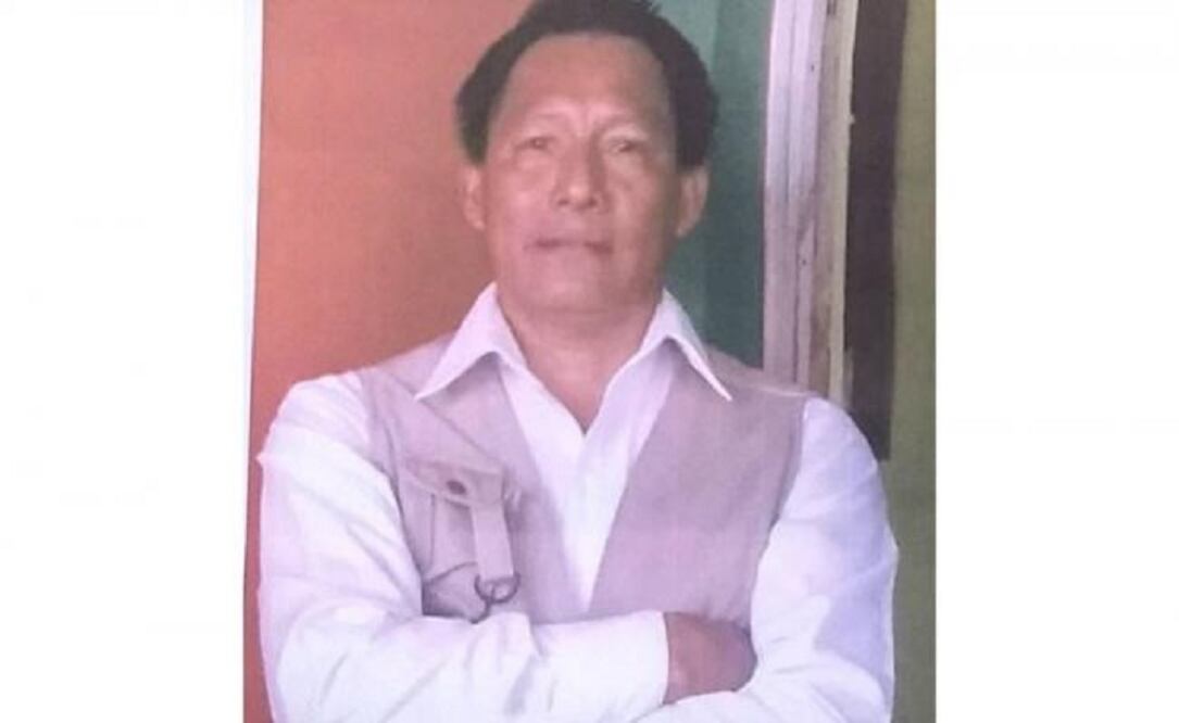 El reportero Fabián Hipólito Enemesio salió de su hogar para cubrir la caravana migrante en Oaxaca. Foto: Especial