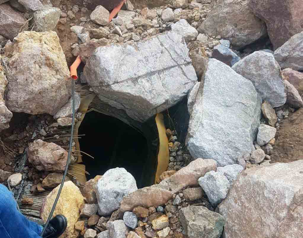 Hoy termina reparación de tubería afectada de “El Realito”