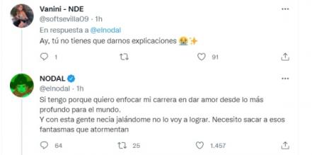 "20 años recogiendo los frutos de su hija hasta dejarla sin nada": Nodal se lanza contra la mamá de Belinda