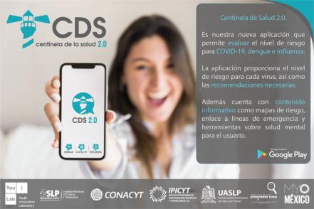 Desarrollan app para medir riesgo de Covid, dengue e influenza en SLP