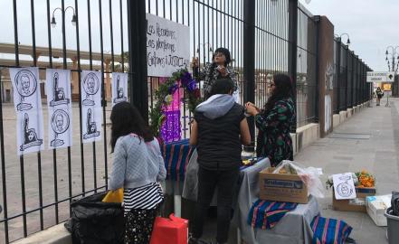 Colocan ofrenda a víctimas de feminicidio en SLP