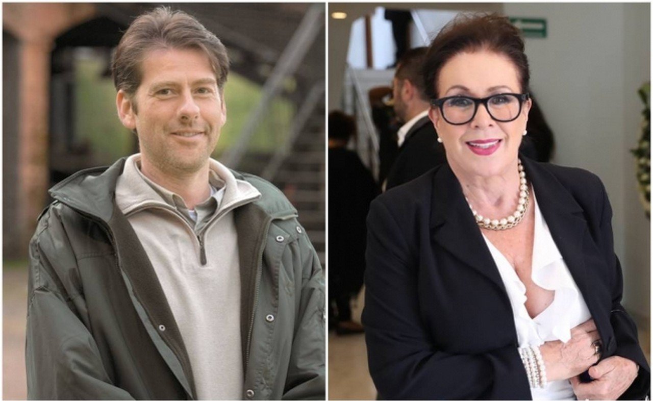 Eduardo Videgaray a Laura Zapata. Foto: Archivo