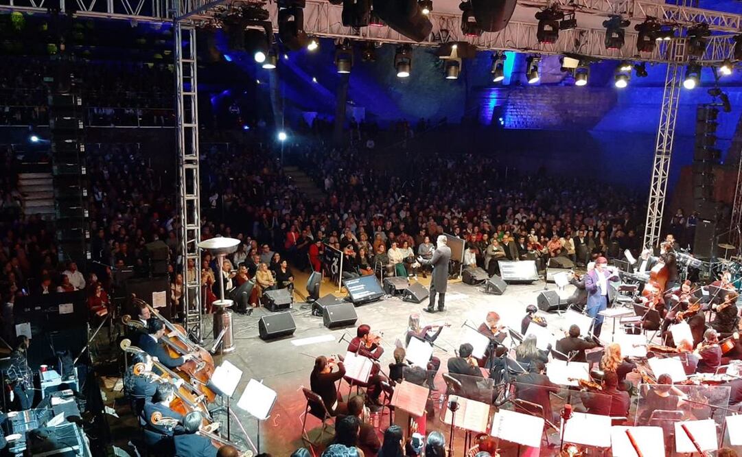 Fernando de la Mora y músicos locales hacen vibrar la Presa San José en SLP. Ayuntamiento de San Luis Potosí